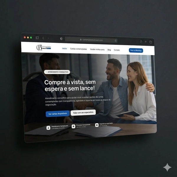 Contemplados Brasil — Plataforma de Consórcios